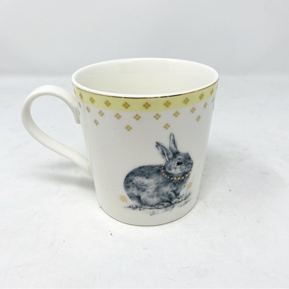 Spode Meadow Lane Fine Porcelain Spring Bunny Mug 12oz - Picture 3 of 7